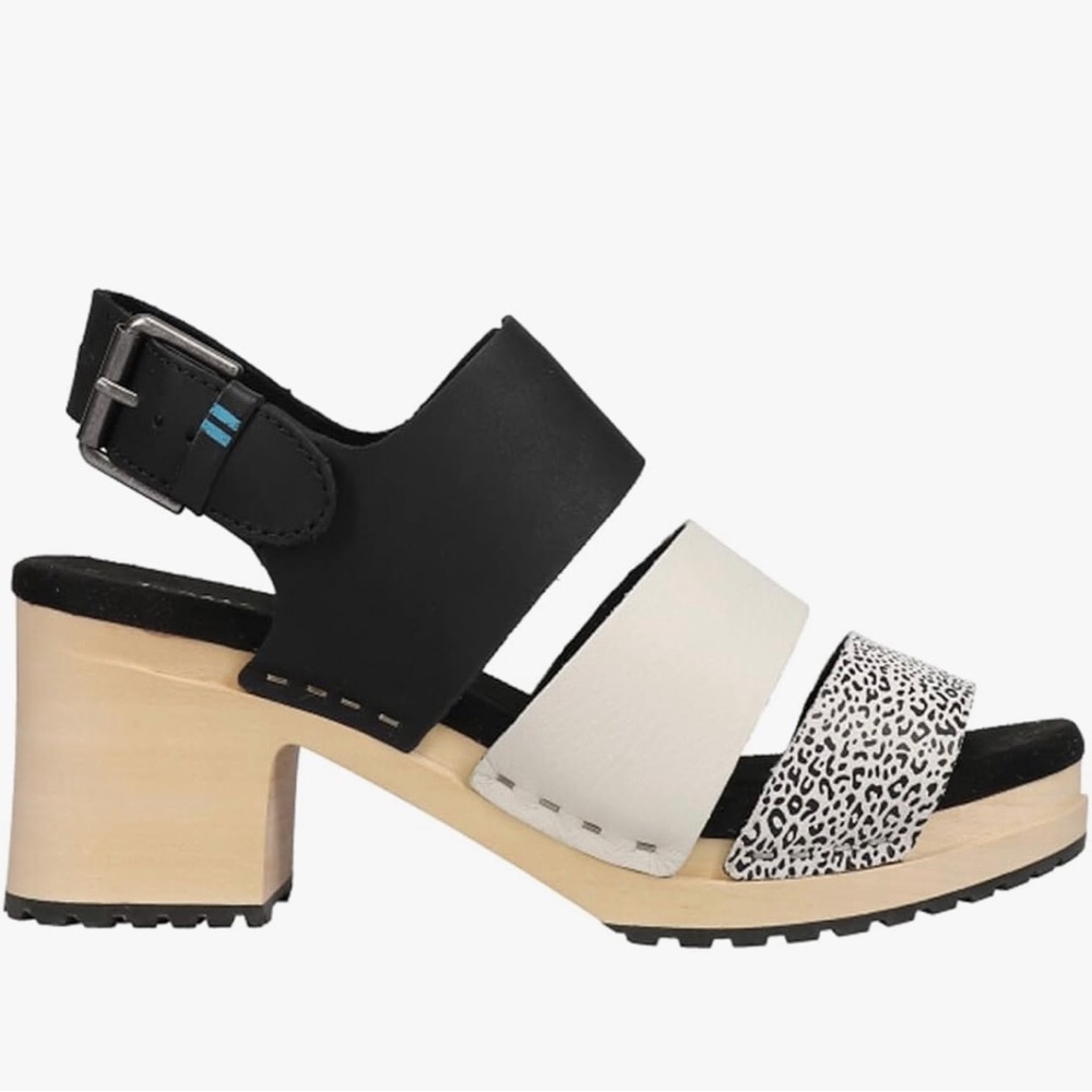 TOMS Phoebe Clogs - Size 7.5W